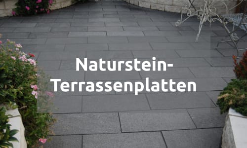 Naturstein Terrassenplatten